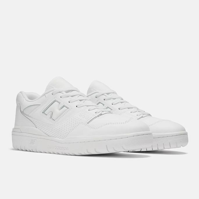Sepatu Sneakers Pria New Balance 550 Triple White Orinal BB550