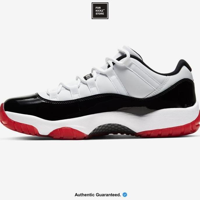 NIKE AIR JORDAN 11 RETRO LOW CONCORD BRED