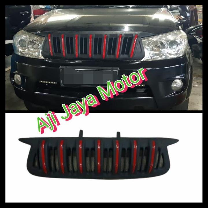 TERLARIS GRIL TOYOTA FORTUNER GRILL FORTUNER 2008 2009 2010 2011 MODEL APOLLO 