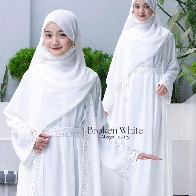 Baju Gamis Anak Tanggung Abaya Luxury Model Terbaru 13-15 Tahun