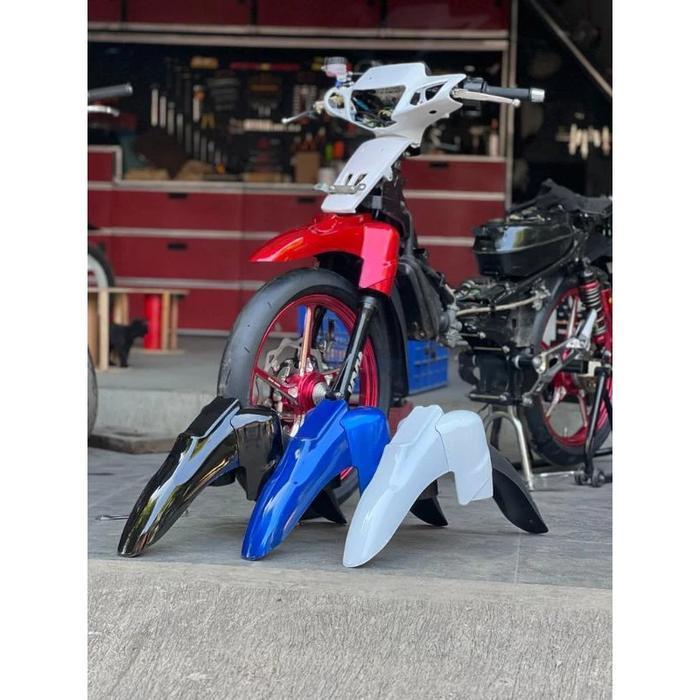 Spakbor Selebor Depan Yamaha 125Z 125Zr Set Cover Kupingan Motorcycle Roda Original Dan Terpercaya