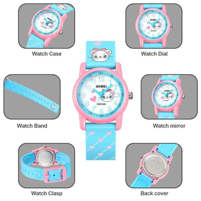 Terpopuler- Jam Tangan Anak Analog Tahan Air Skmei 2157