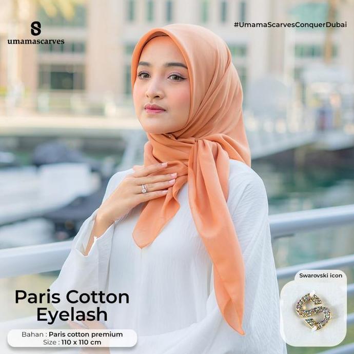 Newrilis- Umama Scarves - Paris Cotton Eyelash (Pouch)