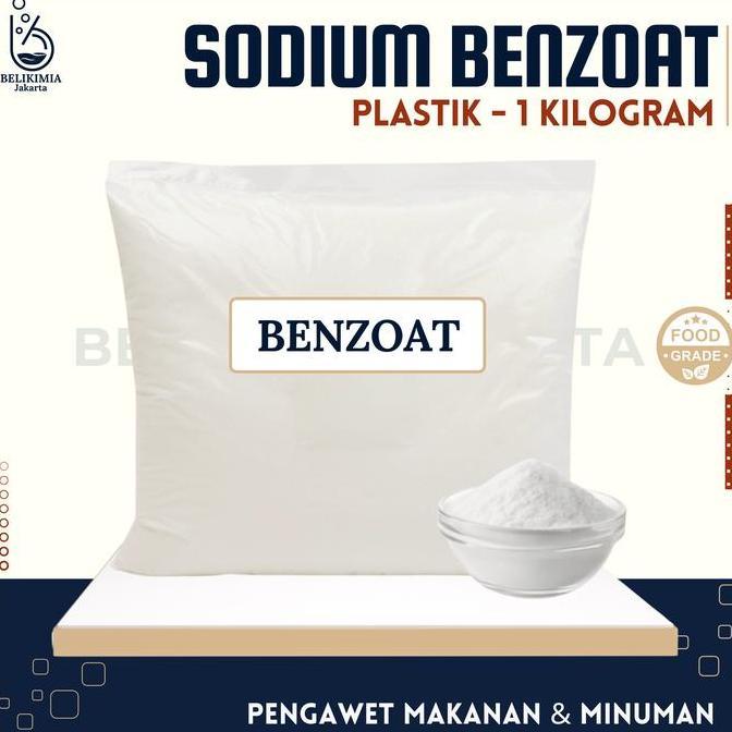 Terpopuler- Sodium Benzoat / Natrium Benzoat / Pengawet Makanan Dan Minuman