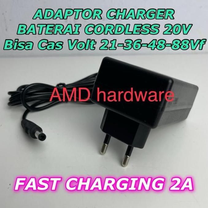 Dayhpy- Adapter Charger Mesin Bor Cordless Casan Baterai 12V 21V 36V 48V Kapusi Japan Jld Adaptor