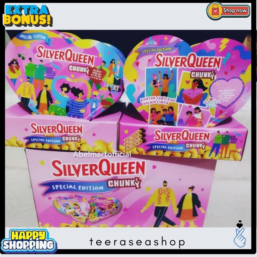 Silverqueen Montes Valentine / Silverqueen Chunky Bar Edisi Valentine Bear / Silverqueen Bear / Silv