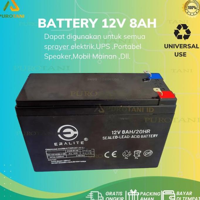 Aki Ups Baterai  Sprayer Yoto Cba Dgw Swan Sam Nagasaki Miura