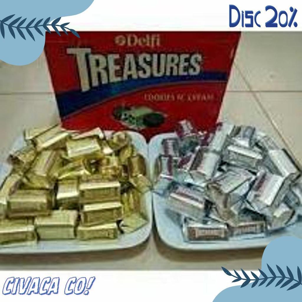Delfi  Treasures Murah / Coklat Valentine Enak / Cemilan Cokelat