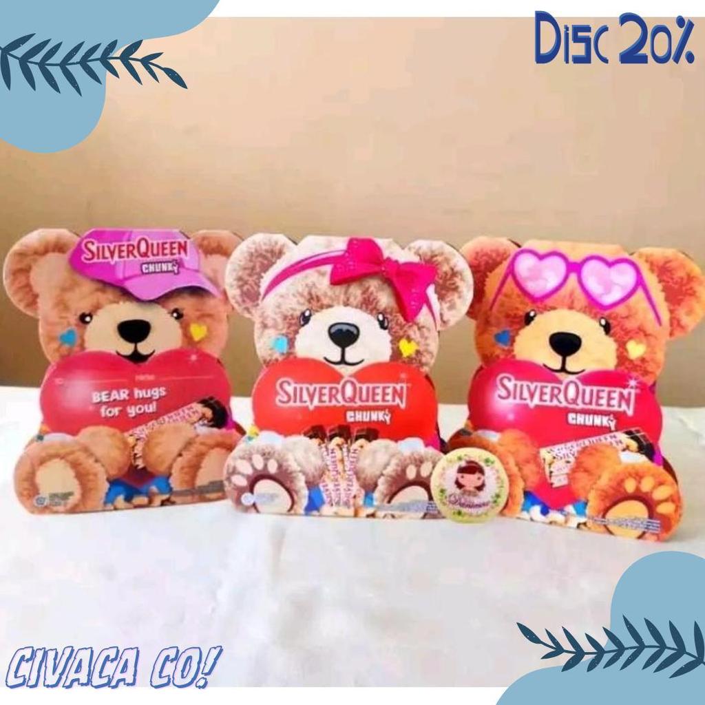 Cadbury Dairy Milk 5X30Gr Coklat Edisi Valentine 160Gr Cokelat Silverqueen 62Gr Chunky Bar 95Gr Delf