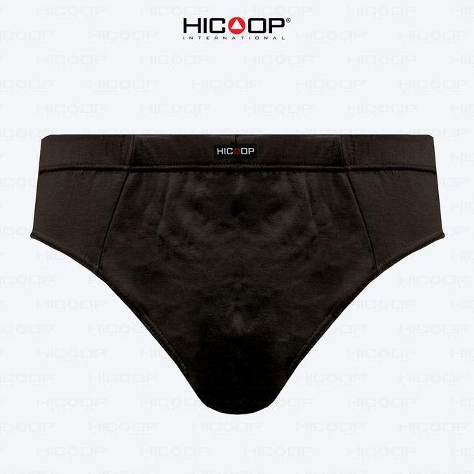 Cod,Bisabanget- Hicoop - Underwear Brief - Celana Dalam Pria - Paket Hemat Isi 5 Pcs - Hitam/Abu Mud