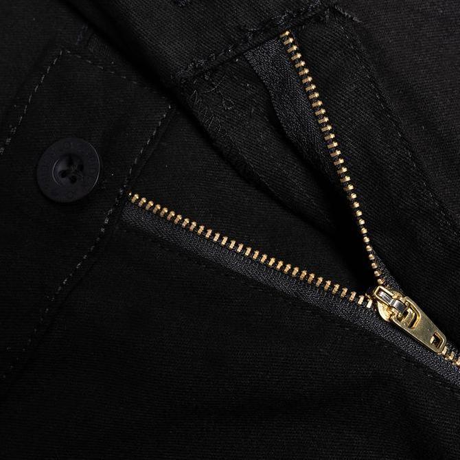 Pilihan Teratas- Pride N Joy Co - Cargo Black Basic Celana Panjang Pria