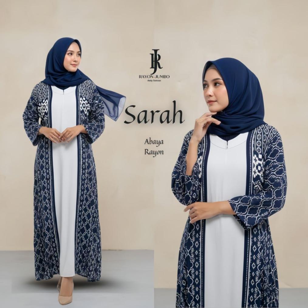 Gamis Abaya Sarah - Abaya Sarah - Gamis Abaya Sarah Rayon LD 130