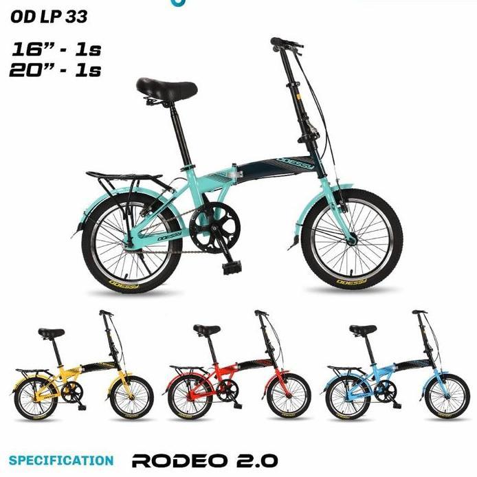 Ready SEPEDA LIPAT 20 inch Atlantis Fold Outdoor
