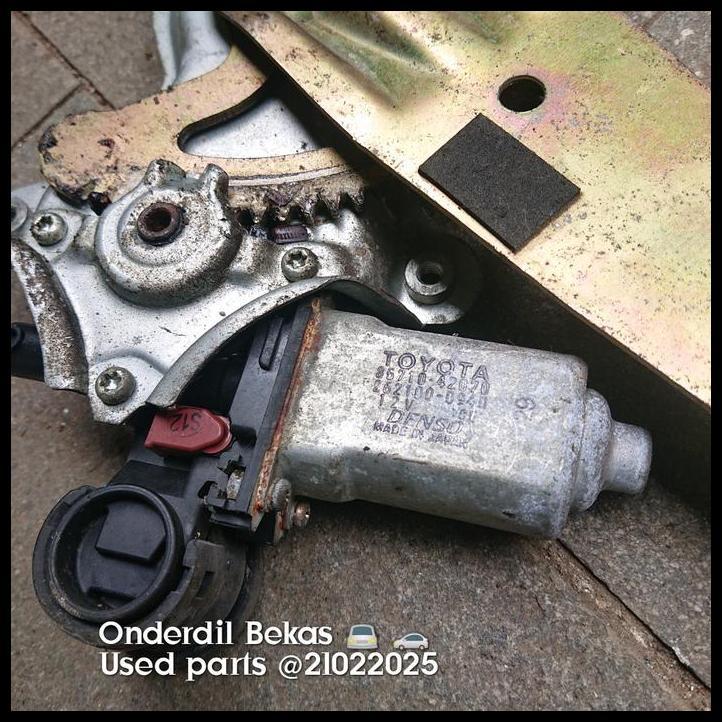 TERBARU DINAMO POWER WINDOW KIRI BELAKANG RL TOYOTA RAV4 TAHUN 2001