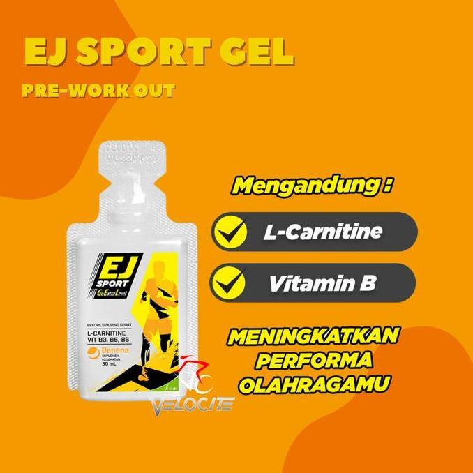 Thebest- Sport Gel ExtraJoss GU Energy EJ Olahraga Supplement Sepeda Lari Gowes