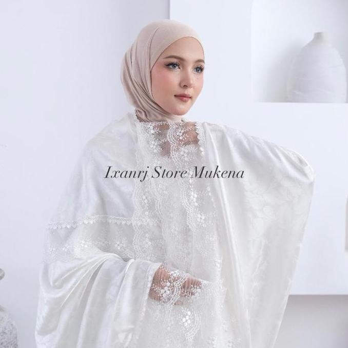 FREE ONGKIR MUKENA ELSA ARMANIA JAGUAR MOTIP KALUNG BAHANNYA ADEM DAN LEMBUT DEWASA MUSLIM WANITA MU