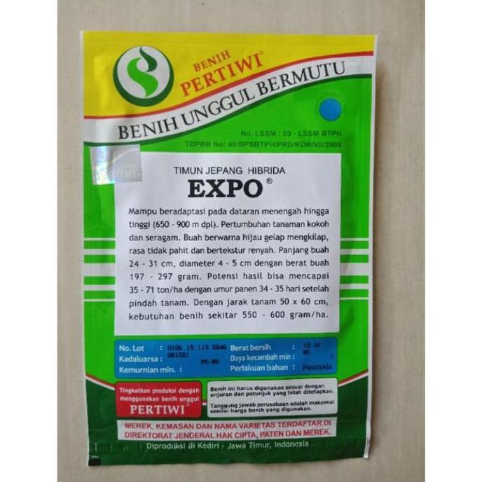 Thebest- 10g Benih Timun Jepang Expo Bibit Timun Jepang Hibrida Benih Pertiwi