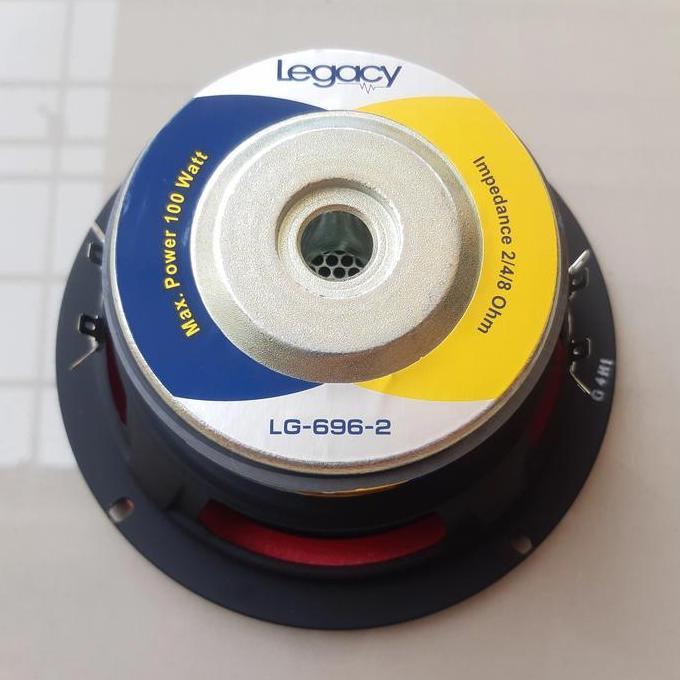 Speaker 6 Inch Subwoofer Legacy Lg-696 100 Watt Double Coil Kualitas Terbaik Harga Termurah