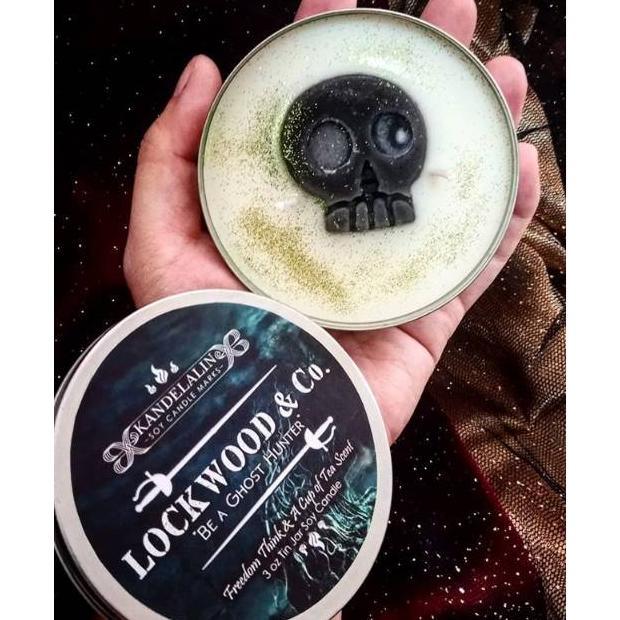 Lockwood and Co. Tin Jar Soy Candle 3oz Lilin Aromaterapi