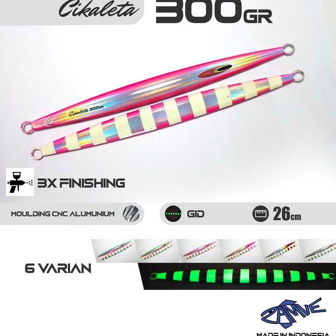 New- Metal Jig Zamve Cikaleta 300Gr Metal Jig 300Gr Metal Jig 300Gram