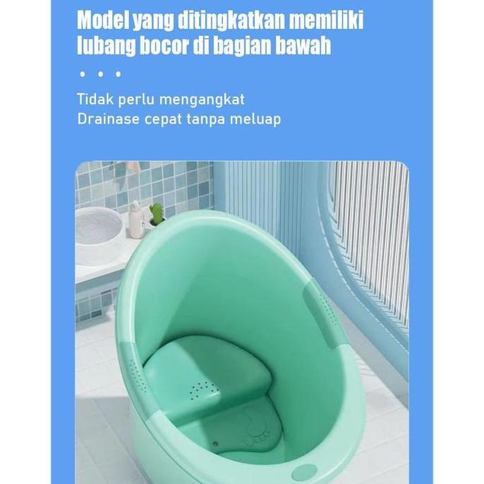 NIVICO BEBE Bak Mandi Bayi Tempat Duduk Bak Mandi Bayi Ember Mandi Kamar Mandi Yang Tebal