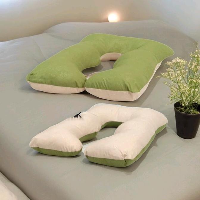 Bantal Hamil 2 Lapis SALE 50% Full Silikon Bantal Plus Sarung Ibu