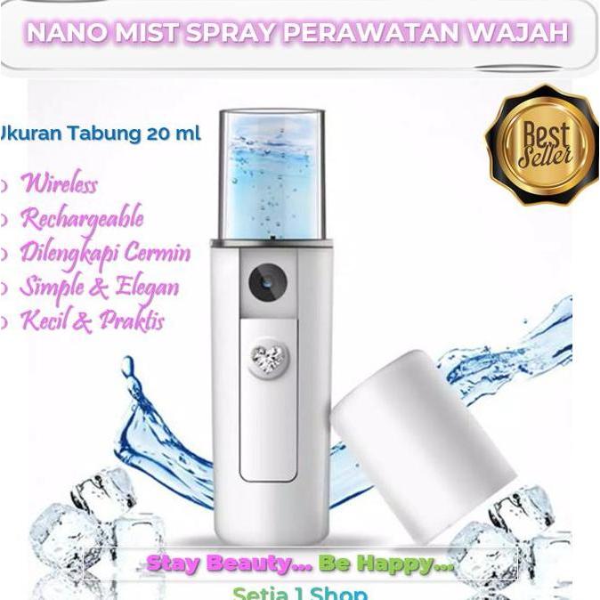 NANO MIST Mini SPRAY Perawatan Wajah Awet Muda Segar Berseri Praktis (TERBAIK) (TERBARU) (TERMURAH)