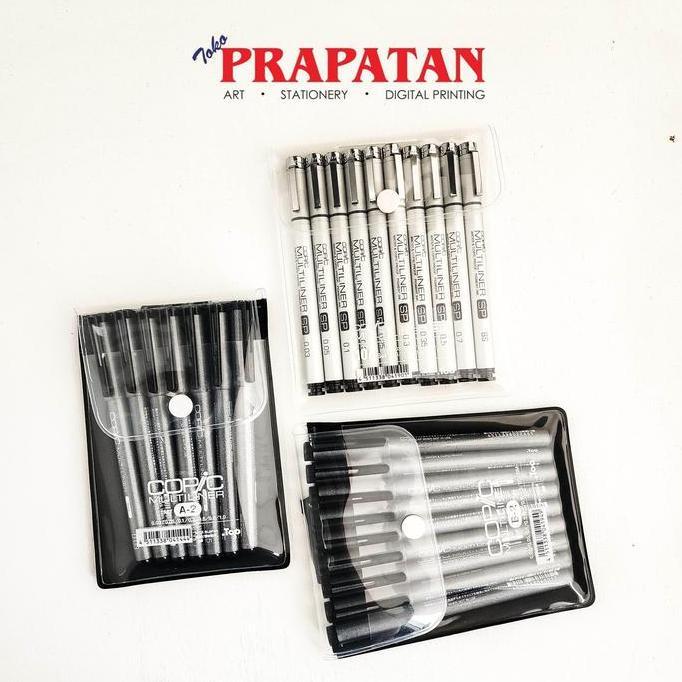 Copic Multiliner Black Set | Drawing Pen