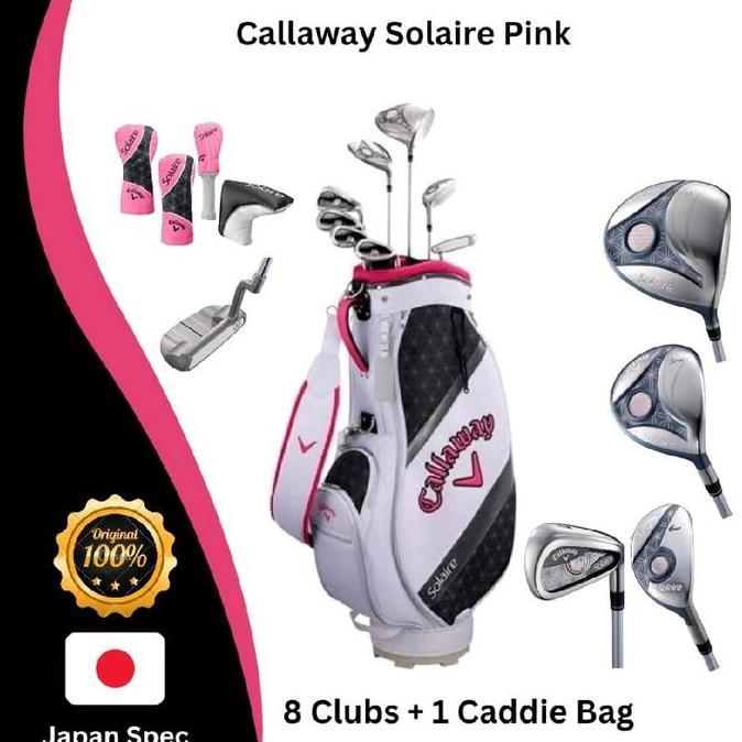 STICK GOLF CALLAWAY SOLAIRE LADIES ORIGINAL FULLSET ORIGINAL DAN TERPERCAYA