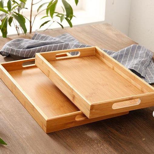 Nampan Besar Ukuran 30X50 Cm Nampan Kayu Besar