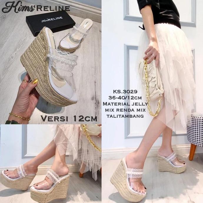 Wedges Heels KS3029 tinggi 13 cm