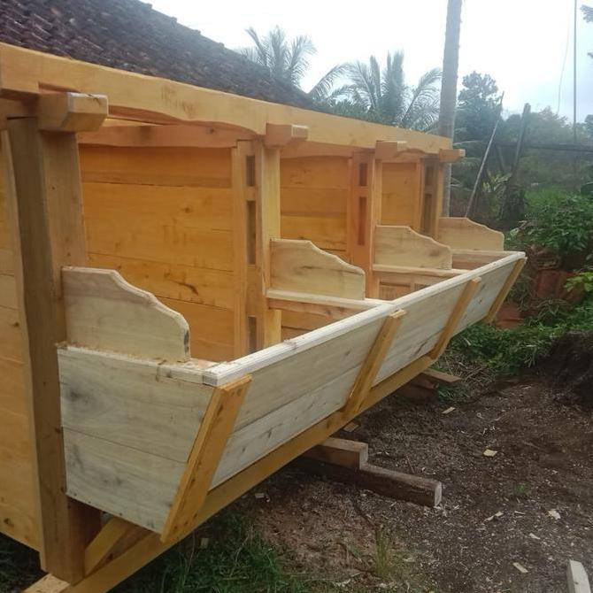 Kandang Domba Garut Polosan | Kayu Mahoni & Manglid