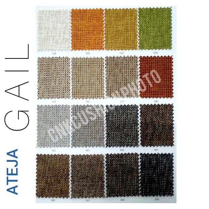 KAIN ATEJA FABRIC INTERIOR - GAIL (Sofa, Kursi makan, bantalan, tas)