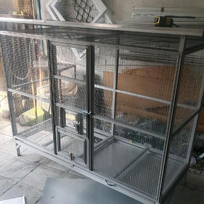 Kandang hewan kandang iguana kandang alumunium