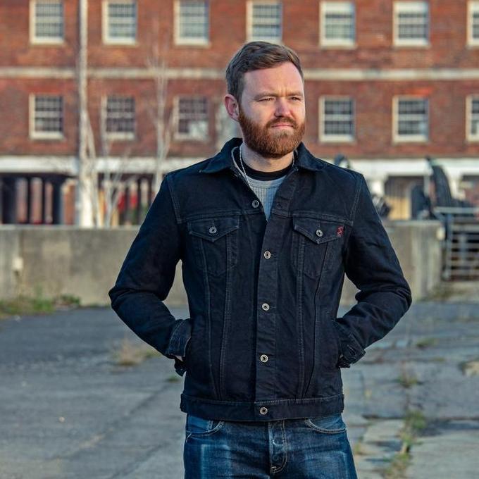 Iron Heart 14oz Indigo Overdyed Black Selvage Denim Type III Jacket murah