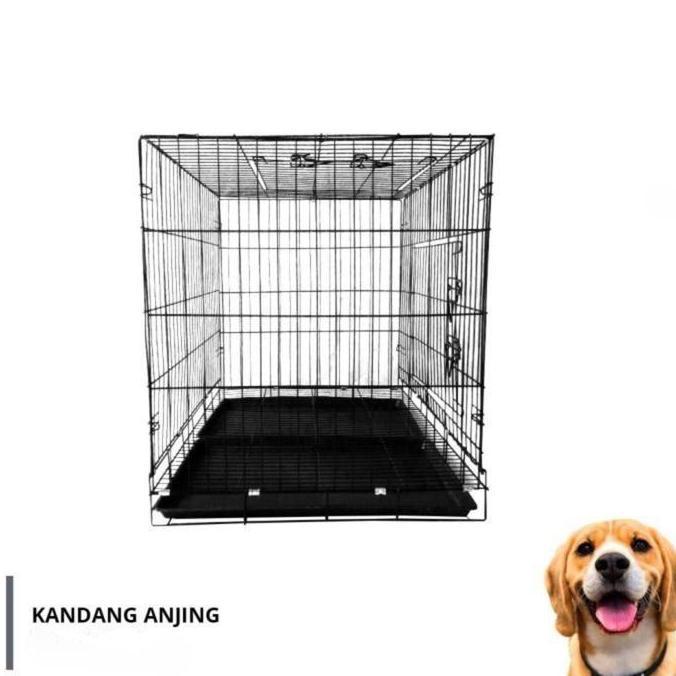 Kandang Anjing Kandang Kucing Kandang Kelinci 60x40 cm Pet Cage Besi