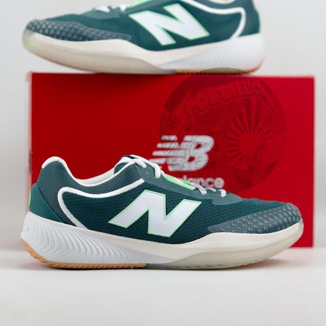 Sepatu Tenis / Tennis Shoes New Balance Men FuelCell 996v6 / MCH996S6 Hard Court - New Spruce With W