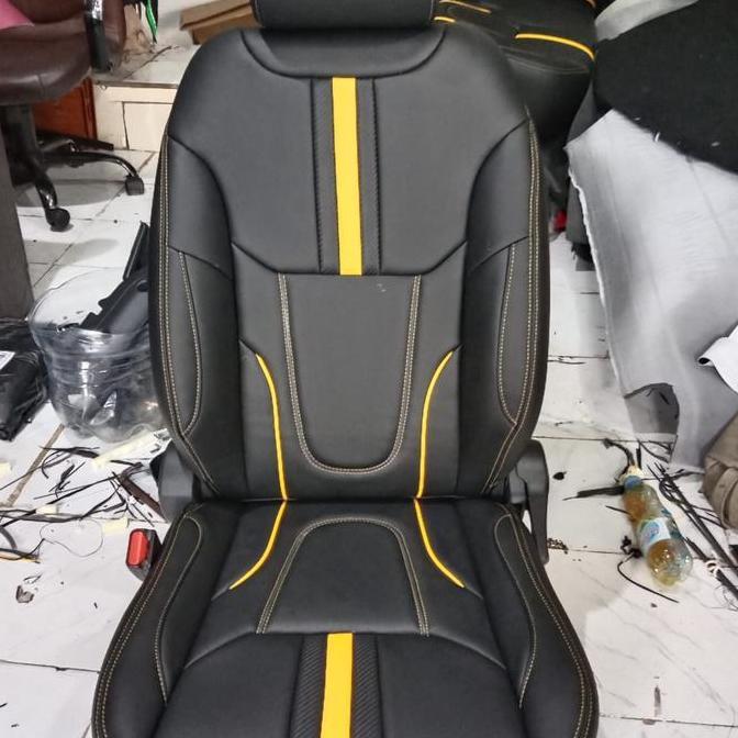 Jok Paten Mobil Bahan MBtech camaro - 3 Baris