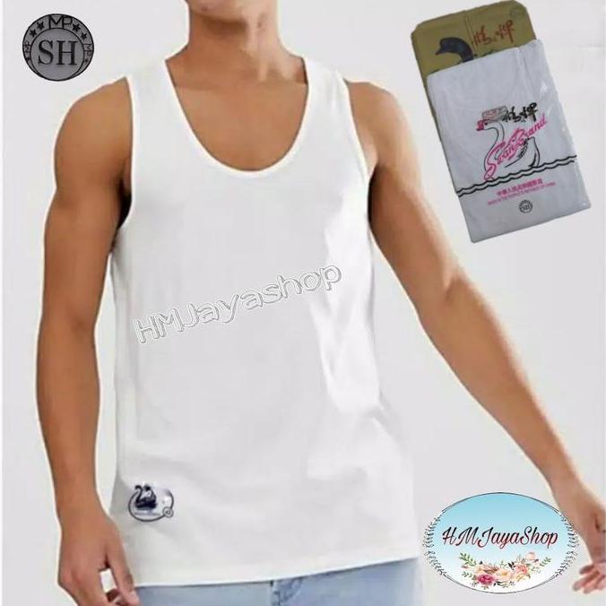 Kaos dalam swan ori singlet pria swan ori singlet pria