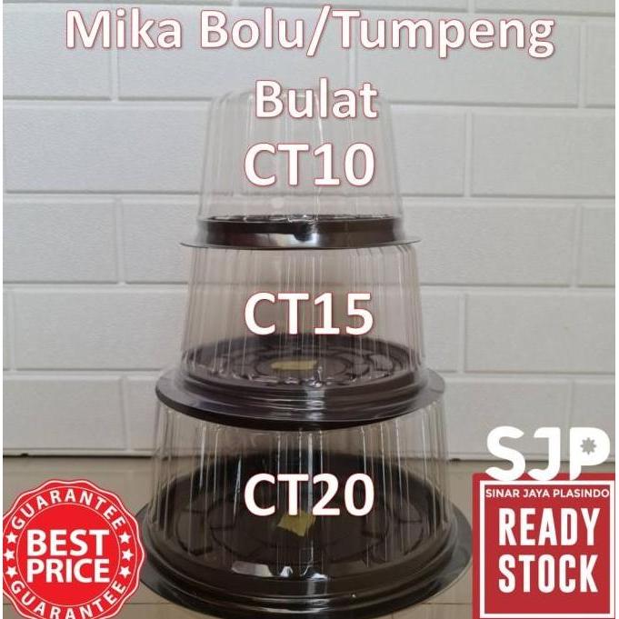 Thebest- Mika tumpeng mini CT20 / Mika bolu bulat / Box Tumpeng /Mika kue CT 20