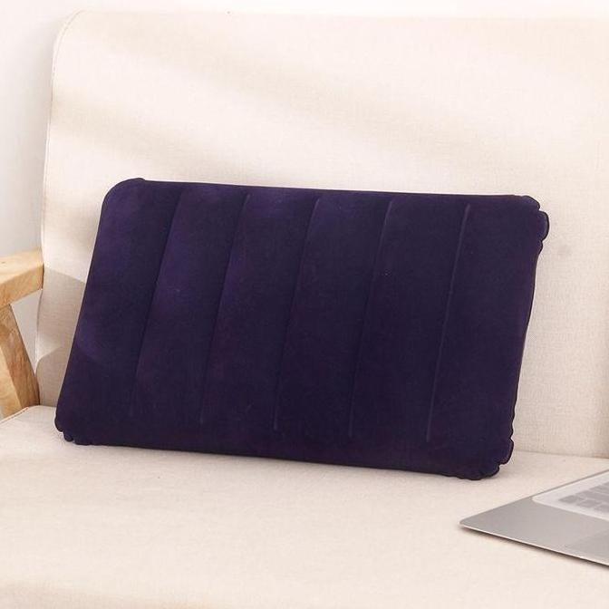 Fxstore - BANTAL ANGIN TIUP PVC BLUDRU BESAR WARNA BIRU BANTAL SISIR