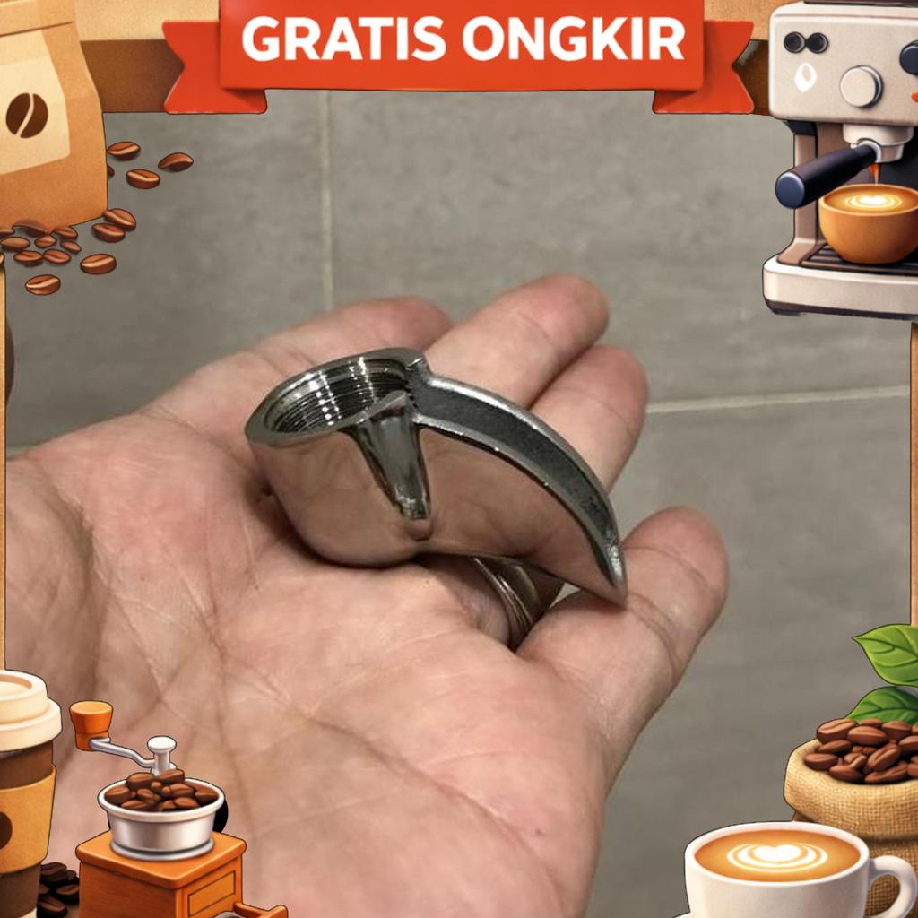 Spout Portafilter 58Mm Single / Double Spout - Spout Saja