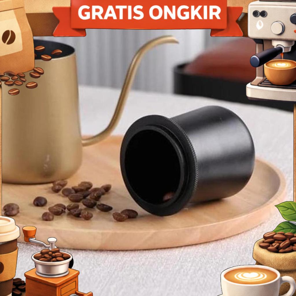 Alumunium Dosing Cup Coffee Powder Portafilter Tempat Bubuk Biji Kopi