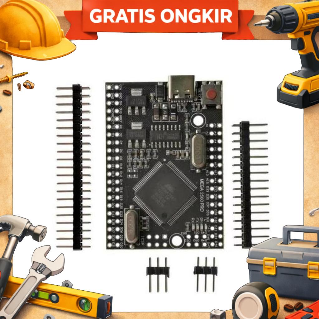 Arduino Mega 2560 Mega2560 Pro Extra Mini Type-C Interface