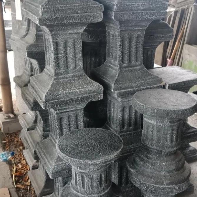 Pilar pot semen tinggi 60 cm