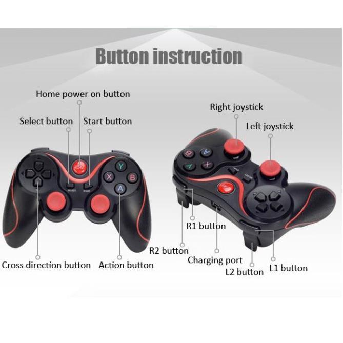 Gamepad X3 Bluetooth Wireless / Gamepade Gaming Bluetooth X3/ Joystick X3 Android Bluetooth/ Control