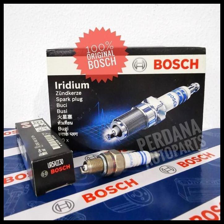 GRATIS ONGKIR BUSI YAMAHA FINO 125 ASLI ORIGINAL BOSCH DOUBLE IRIDIUM
