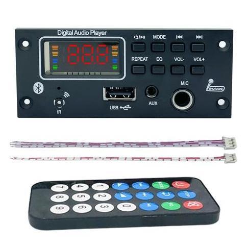 Sale Mp3 Kit Modul Bluetooth Persegi 12V Plus Karaoke Aux Cod