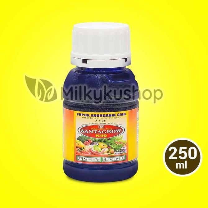 PUPUK CAIR SANTAGROW K40 ISI 250 ML KEMASAN PABRIK