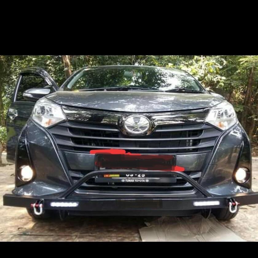 Bumper Tanduk Mini Besi Pengaman Depan ARB Mobil CALYA / SIGRA UP 2025
